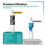 ICEPURE PLUS Premium Refrigerator Water Filter Replacement