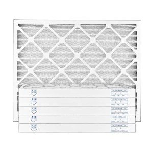 20x25 Pleated Air Filter MERV 8 - 6 Pack