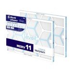 Levoit 16x25x1 MERV 11 Air Filters, 2-Pack