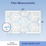 Levoit 16x25x1 MERV 11 Air Filters, 2-Pack