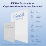 Levoit 16x25x1 MERV 11 Air Filters, 2-Pack