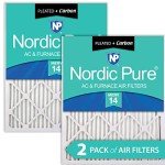 Nordic Pure 16x20x1 Pleated Air Filters MERV 14