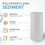 Ronaqua 10" Big Sediment Water Filter Cartridge - 10 Pack