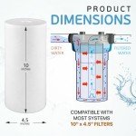 Ronaqua 10" Big Sediment Water Filter Cartridge - 10 Pack