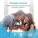 AQUA CREST Refrigerator Water Filter Replacement Pack