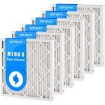 SpiroPure MERV 8 Geothermal Air Filters (6 Pack)