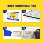 MERV 13 Pleated Air Filter 20x30x3 - 2 Pack