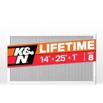 K&N Washable HVAC Air Filter, Merv 8