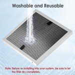 Montemono 18x30x1 MERV8 Washable Air Filters, 2-Pack