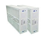 16x25x5 MERV 14 Media Filters - Pack of 2