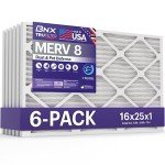 BNX TruFilter MERV 8 Air Filters (6-Pack)