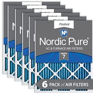 Nordic Pure 14x25x1 MERV 7 Air Filter 6 Pack