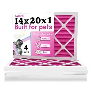 Color Changing 14x20x1 Air Filters for Pets