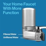 Brita Faucet Mount Water Filter System - Chrome