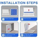 LEKEN 16x20x1 MERV 13 Reusable HVAC Filters, 12 Pack