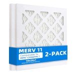 18x24x1 MERV 11 Furnace Air Filters (2-Pack)