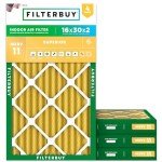 16x30x2 MERV 11 Air Filters (4-Pack)