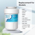 Aqua Crest GE SmartWater Refrigerator Water Filters 3-Pack