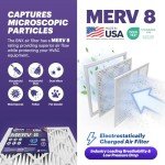 BNX TruFilter 14x24x1 Air Filters - MERV 8 (6-Pack)