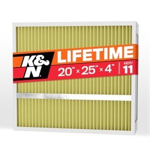 K&N Washable 20x25x4 HVAC Air Filter MERV 11