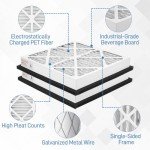 MERV 13 20x20x3 Pleated Air Filters - 2 Pack