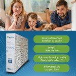 AirPurete MERV 8 Furnace Filter 16x25x4, 2-Pack