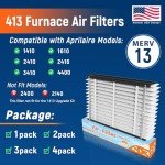 3 Pack 16x25x4 MERV 13 Air Filters