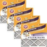 Arm & Hammer Max Allergen & Odor Air Filter 4-Pack