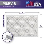 BNX TruFilter 14x20x1 MERV 8 Air Filters (6-Pack)