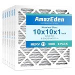 AmazEden MERV 11 Pleated AC Air Filter 6-Pack