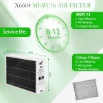 Lennox Y6604 MERV 16 Furnace Filter 20x26x5