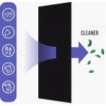 24-Pack Activated Charcoal Air Filters 4" x 12