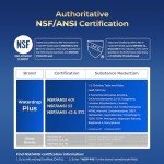 Waterdrop Plus DA97-17376B Refrigerator Water Filters - 3 Pack