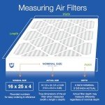 Nordic Pure MERV 12 16x25x4 Air Filters