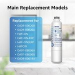 Overbest Refrigerator Water Filter Compatible with Samsung