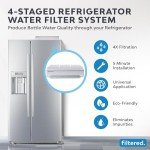 Universal Inline Water Filter for Refrigerators & Ice