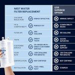 Mist WF2CB Water Filter Replacement (3 Pack)