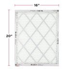 Frigidaire 16x20x1 MERV 11 Pleated Air Filters - 6 Pack