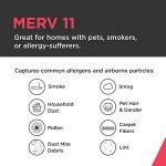 Frigidaire 16x20x1 MERV 11 Pleated Air Filters - 6 Pack