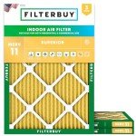 15x20x1 MERV 11 Air Filters, 3-Pack