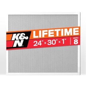 K&N Washable HVAC Air Filter 24x30x1 MERV 8