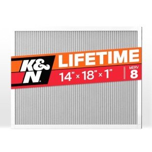 K&N Washable HVAC Furnace Air Filter, MERV 8