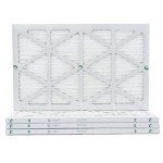 Glasfloss ZL 16x25x1 MERV 10 Air Filters - 4 Pack