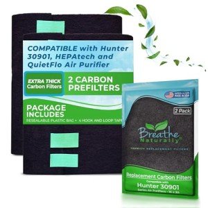 Replacement Carbon Pre-Filters for Air Purifiers