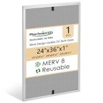 Montemono 24x36x1 MERV8 Washable Air Filter