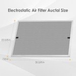 Montemono 24x36x1 MERV8 Washable Air Filter