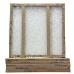 24x24 Glasfloss Fiberglass Air Filters (Box of 6)