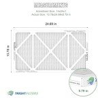 TRIGHTFILTERS 14x25x1 MERV 8 Air Filter 4 Pack