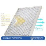 Nordic Pure MERV 12 Pleated Air Filters, 3 Pack