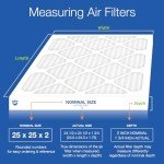 Nordic Pure MERV 12 Pleated Air Filters, 3 Pack